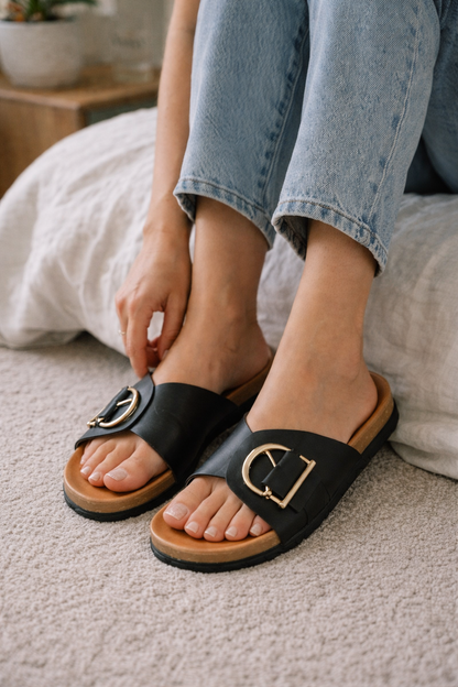 Noa | Sandalias para mujer con hebilla y diseño abierto