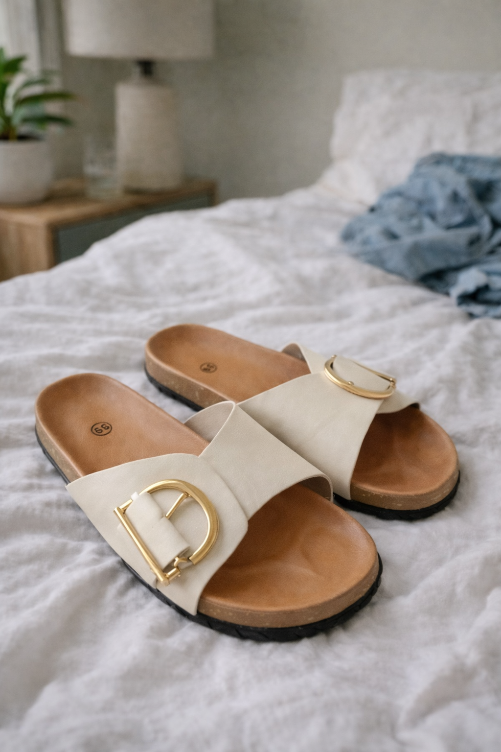 Noa | Sandalias para mujer con hebilla y diseño abierto