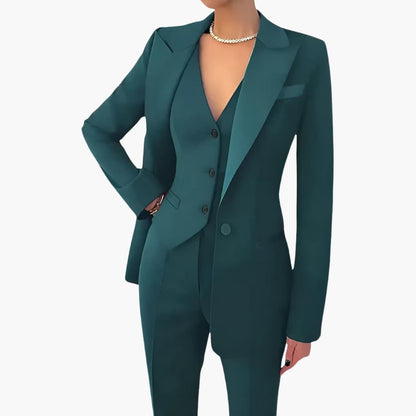 Josefina| Costume de mariage pour femme avec blazer et pantalon droit