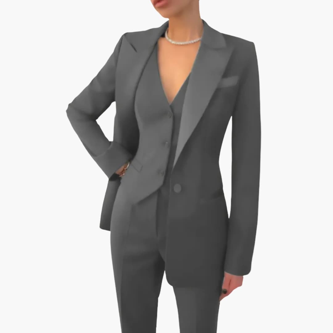 Josefina| Costume de mariage pour femme avec blazer et pantalon droit