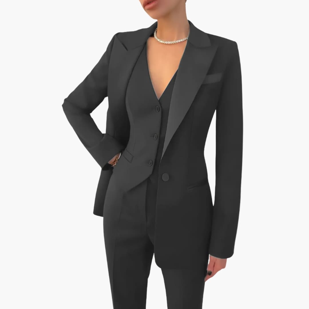 Josefina| Costume de mariage pour femme avec blazer et pantalon droit