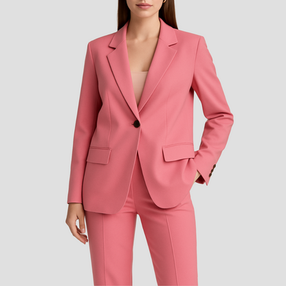 Celia | Ensemble pour femme avec blazer et pantalon droit