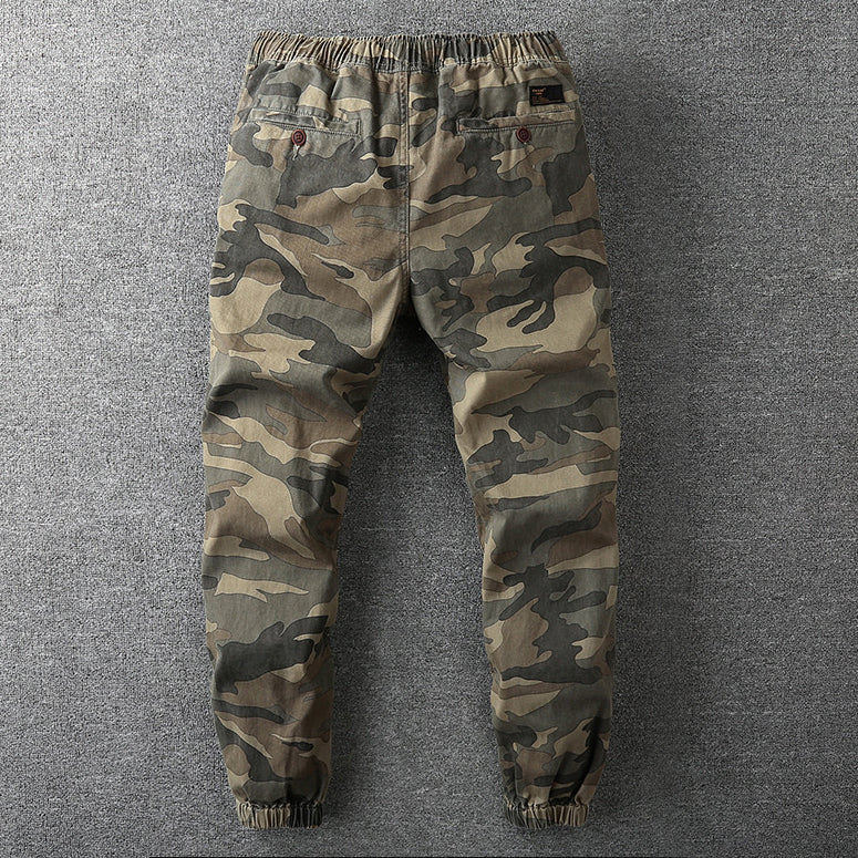 Eneas | Pantalones jogger cómodos de camuflaje para hombre