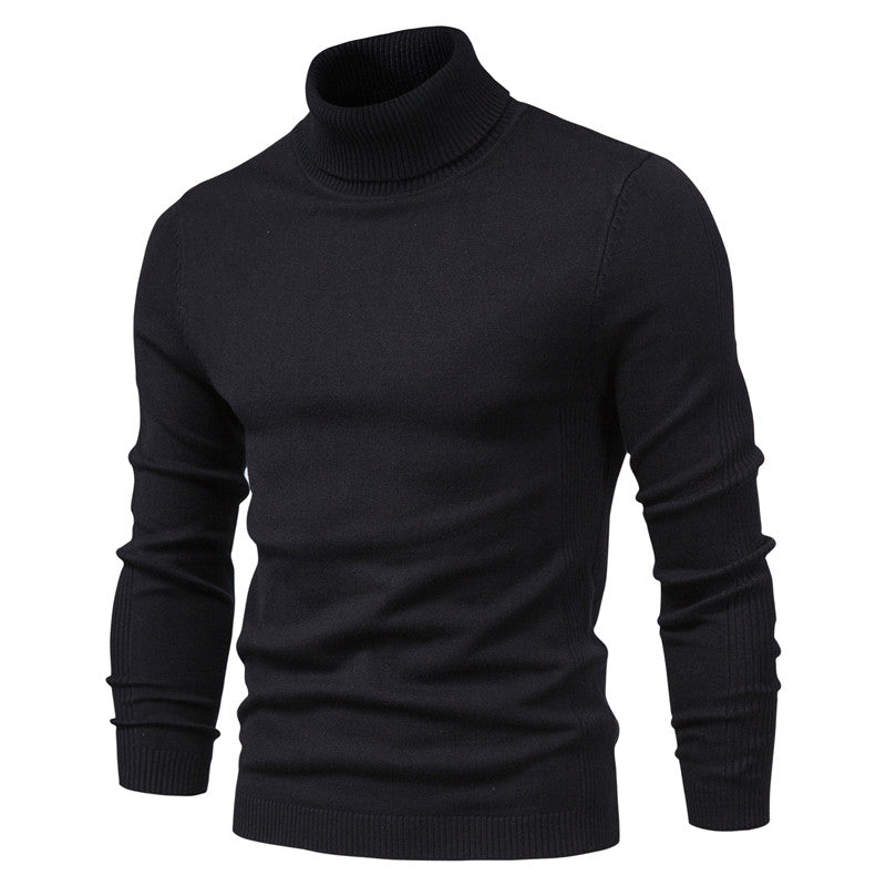Elvario | Jersey de invierno clásico con cuello alto para hombre