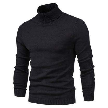 Elvario | Jersey de invierno clásico con cuello alto para hombre