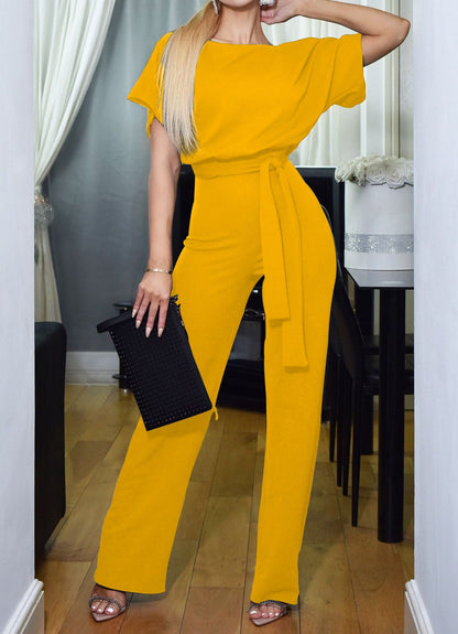 Ceferina | Mono elegante para mujer con cintura anudada