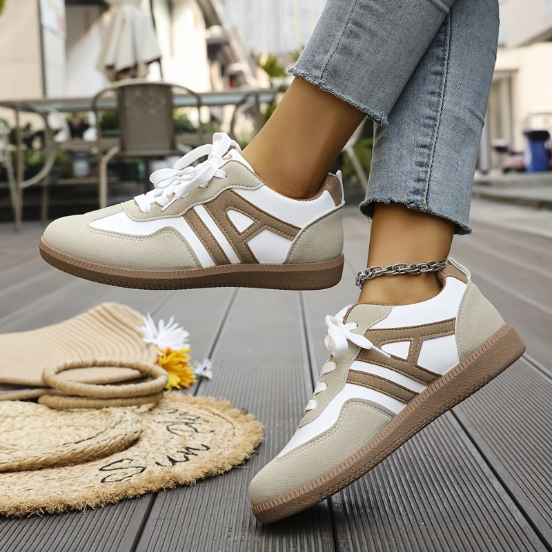 Alviera | Zapatillas para mujer con cordones y diseño cómodo y estilo casual