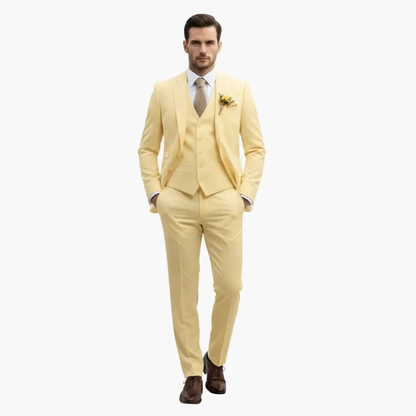 Juan | Traje para hombre de tres piezas con blazer y chaleco