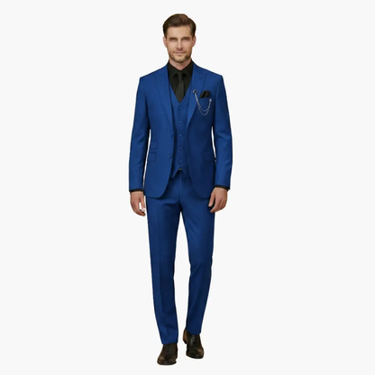 Salvador | Costume de mariage pour homme avec gilet et revers cranté