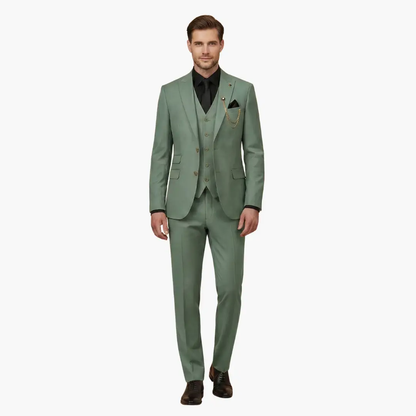 Salvador | Costume de mariage pour homme avec gilet et revers cranté