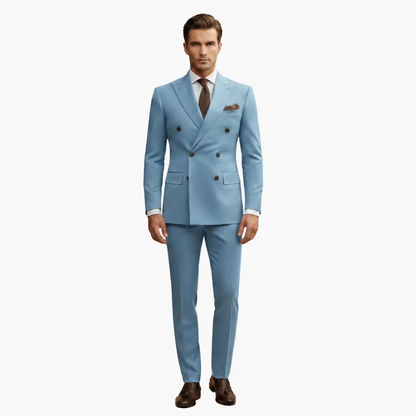 Miguel | Men's two-piece suit with double-breasted blazer and pants