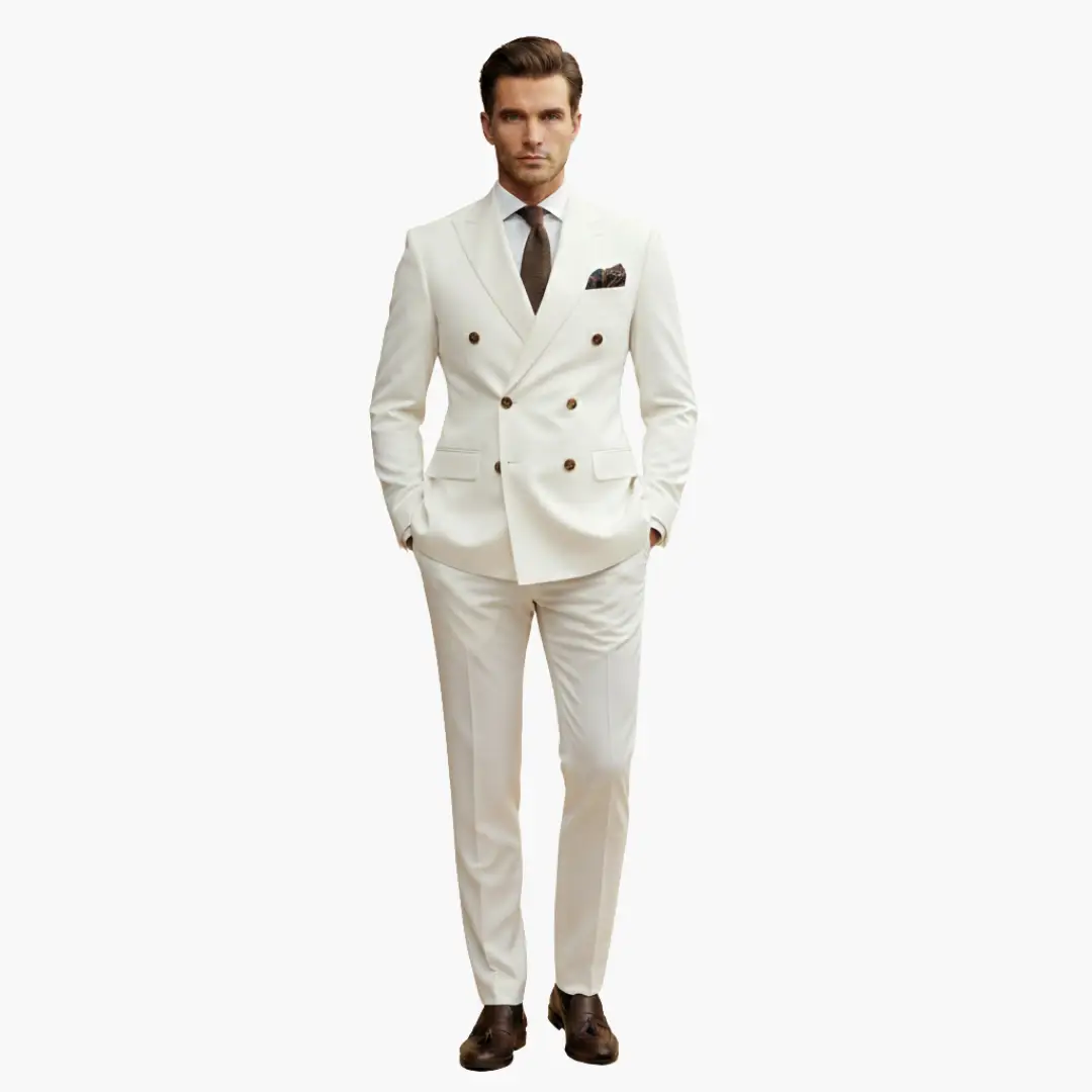 Miguel | Men's two-piece suit with double-breasted blazer and pants