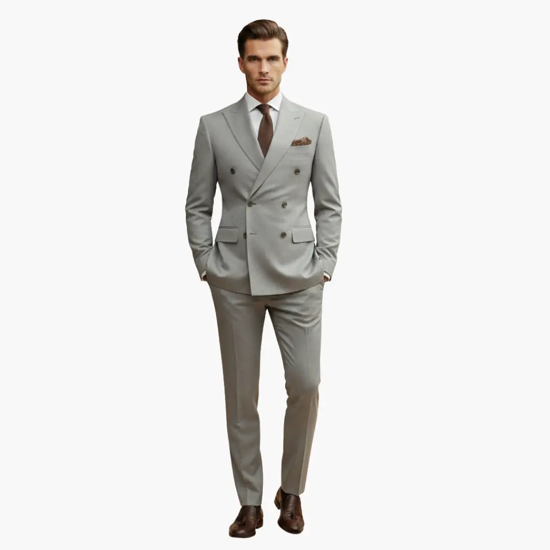 Miguel | Men's two-piece suit with double-breasted blazer and pants