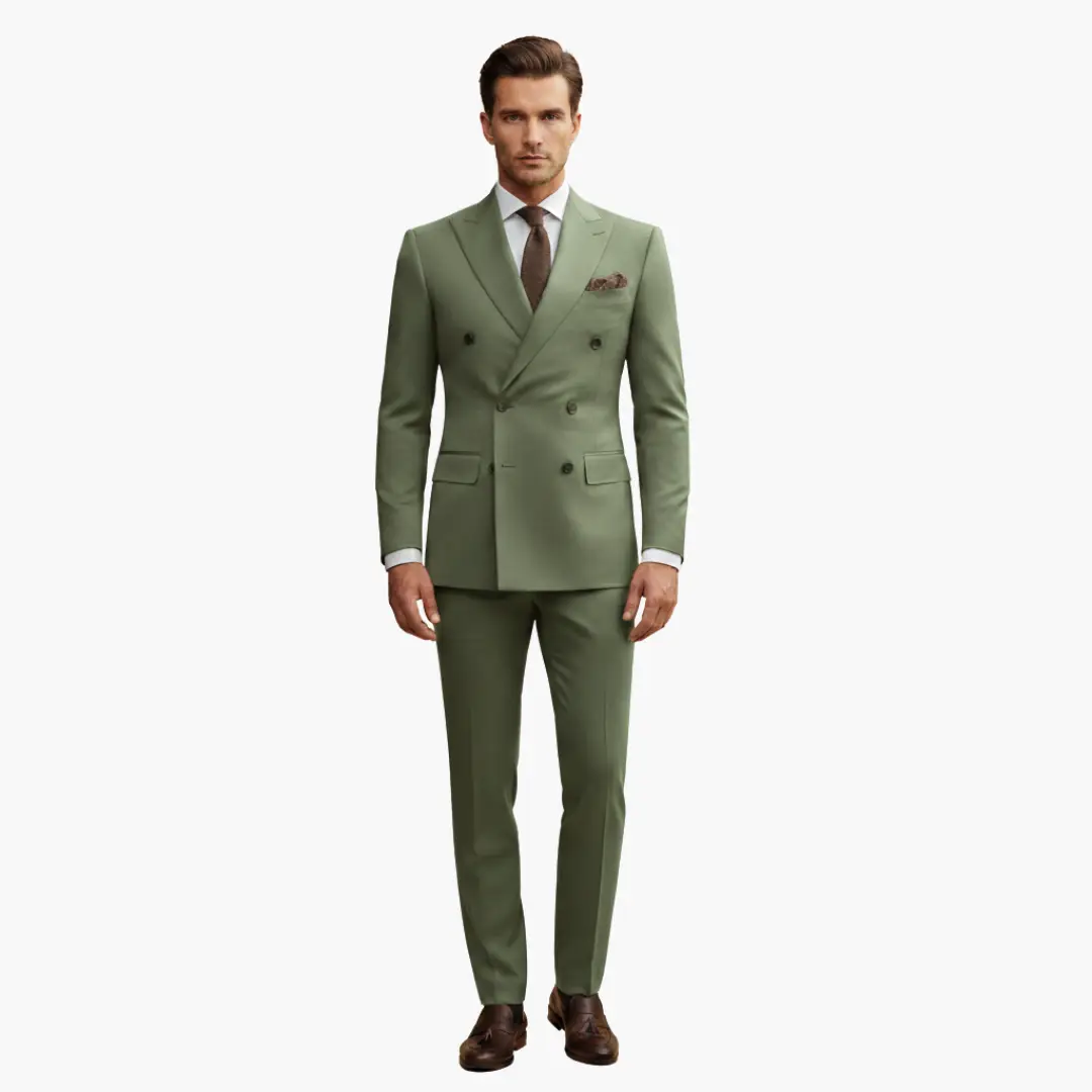 Miguel | Men's two-piece suit with double-breasted blazer and pants