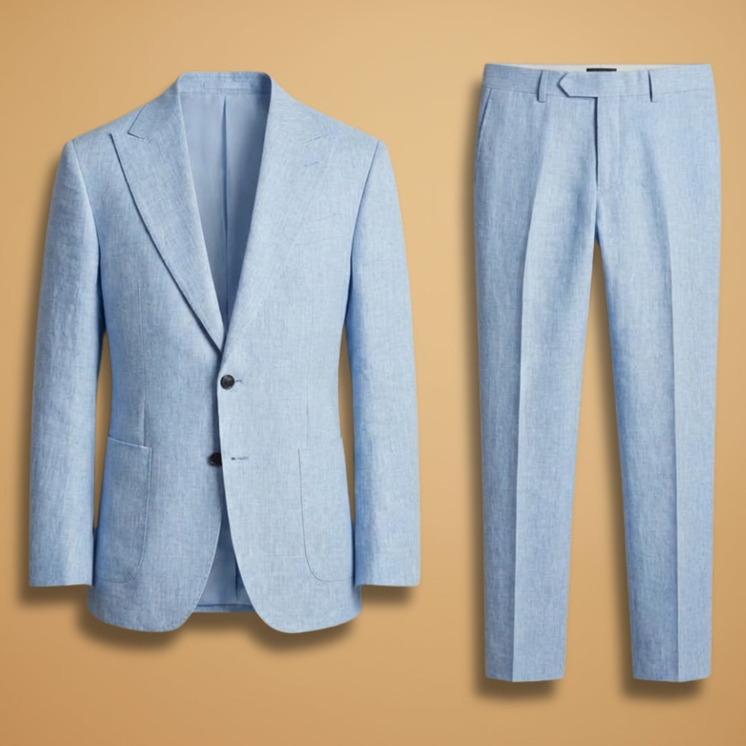 Agustin| Costume deux pièces pour homme avec pantalon droit