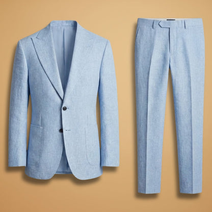 Agustin| Costume deux pièces pour homme avec pantalon droit