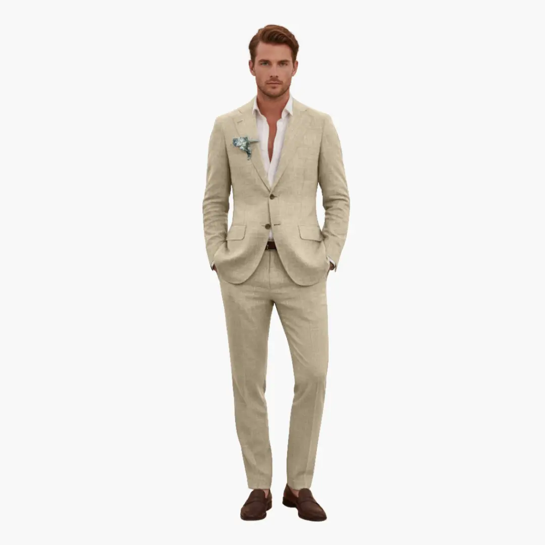 Dante | Traje para hombre con solapa y cierre de botones