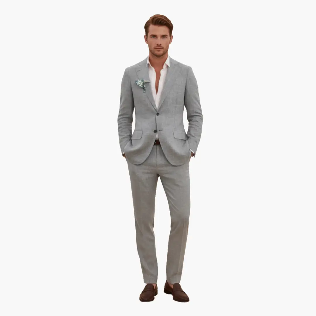 Dante | Traje para hombre con solapa y cierre de botones