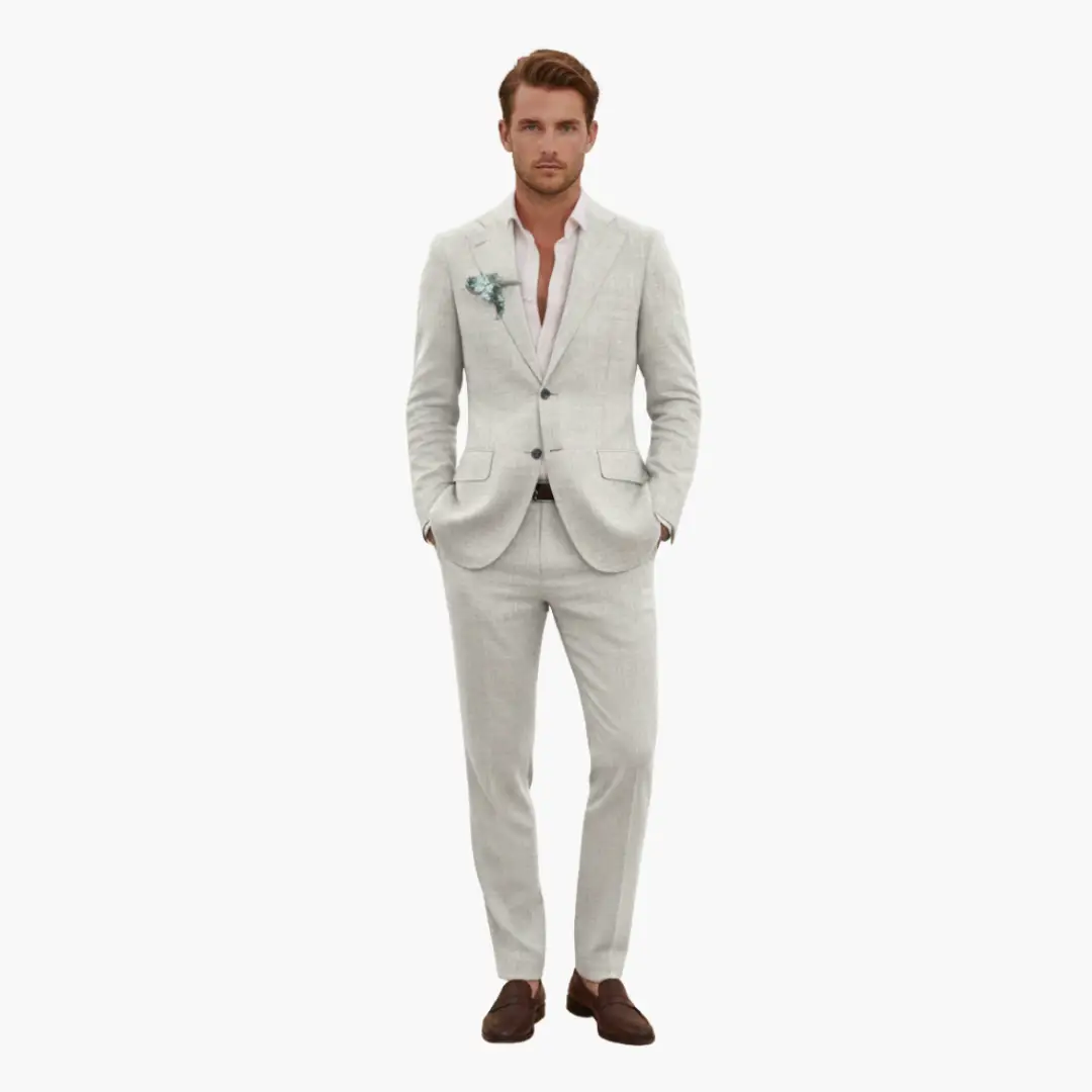 Dante | Traje para hombre con solapa y cierre de botones