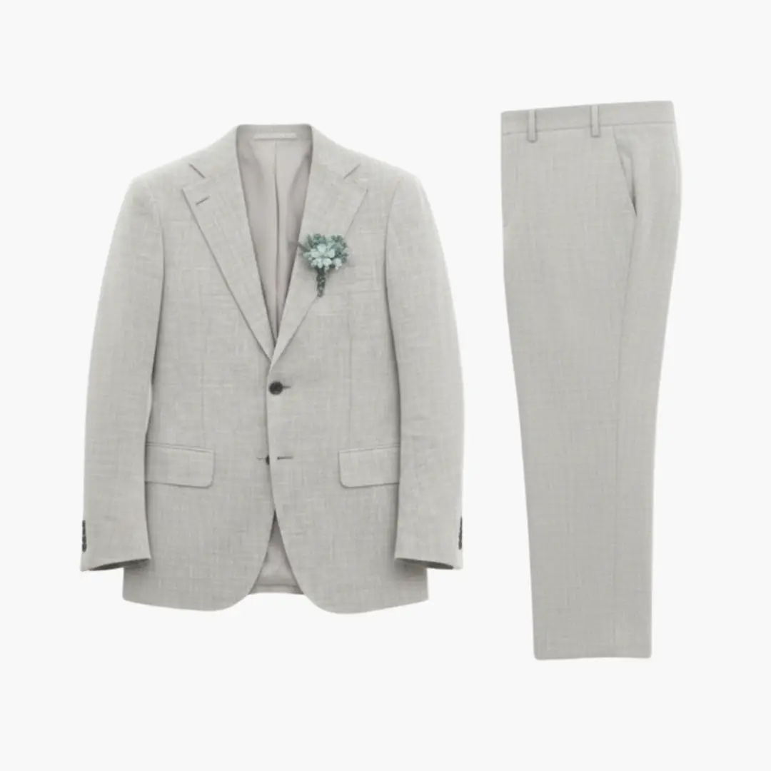 Dante | Traje para hombre con solapa y cierre de botones