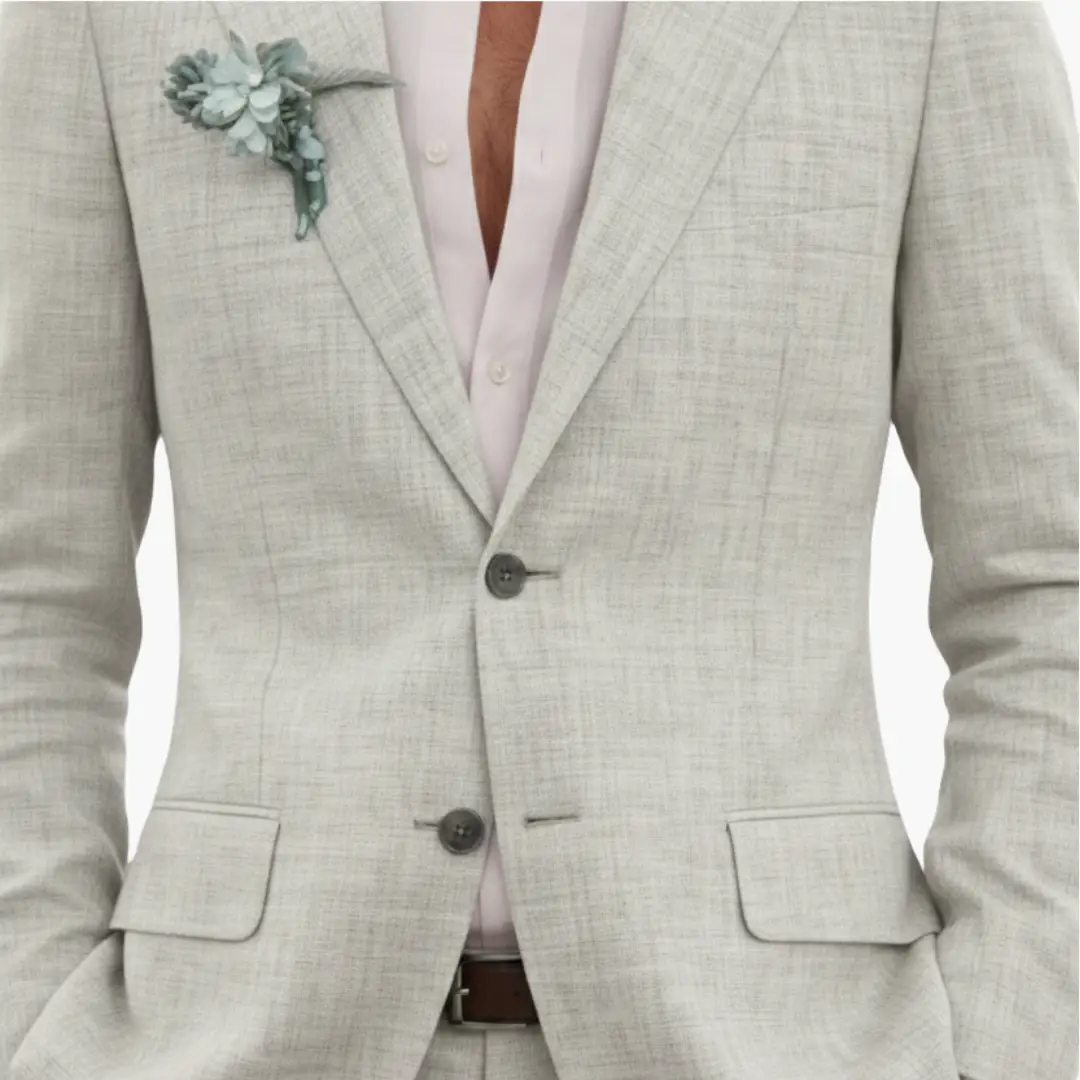 Dante | Traje para hombre con solapa y cierre de botones