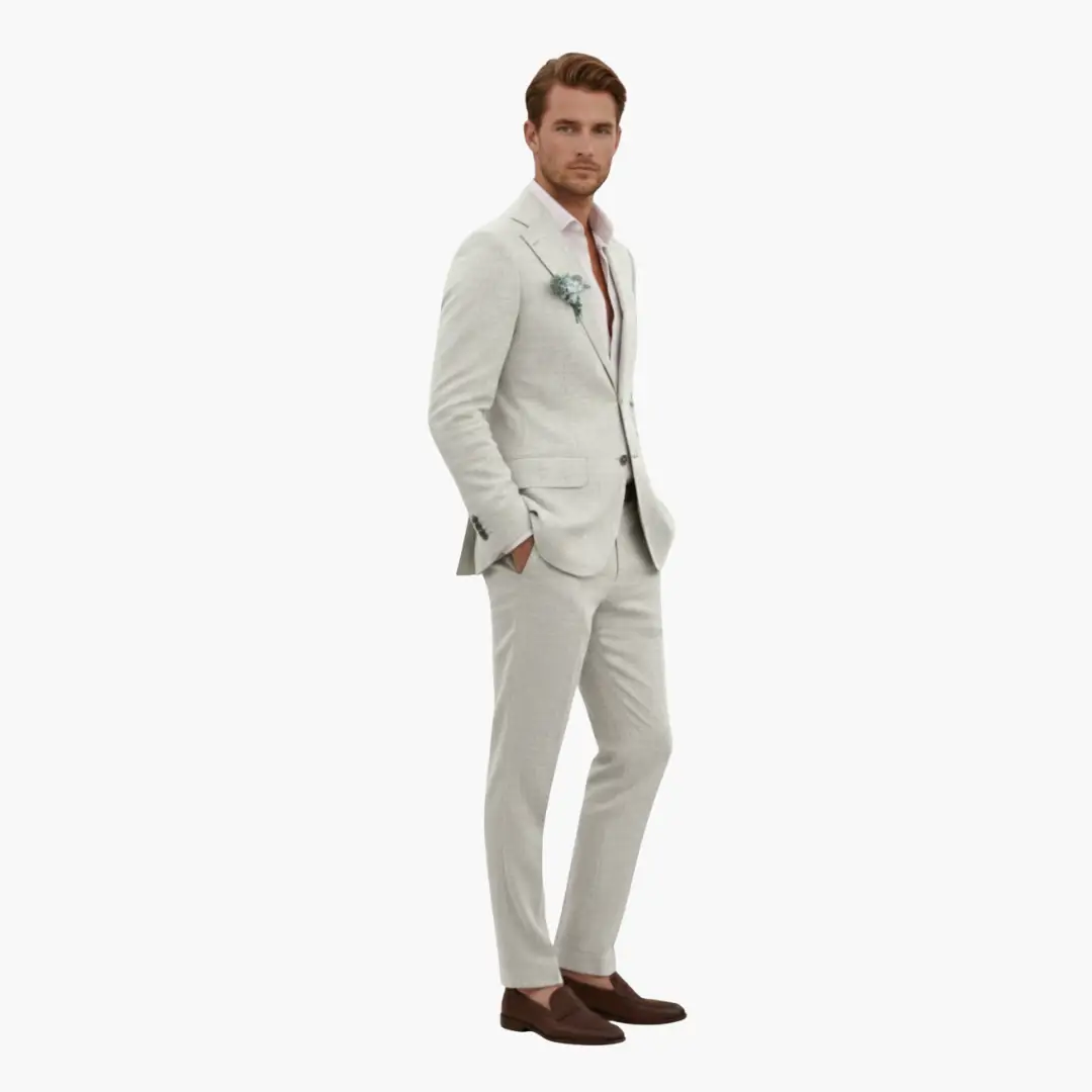 Dante | Traje para hombre con solapa y cierre de botones
