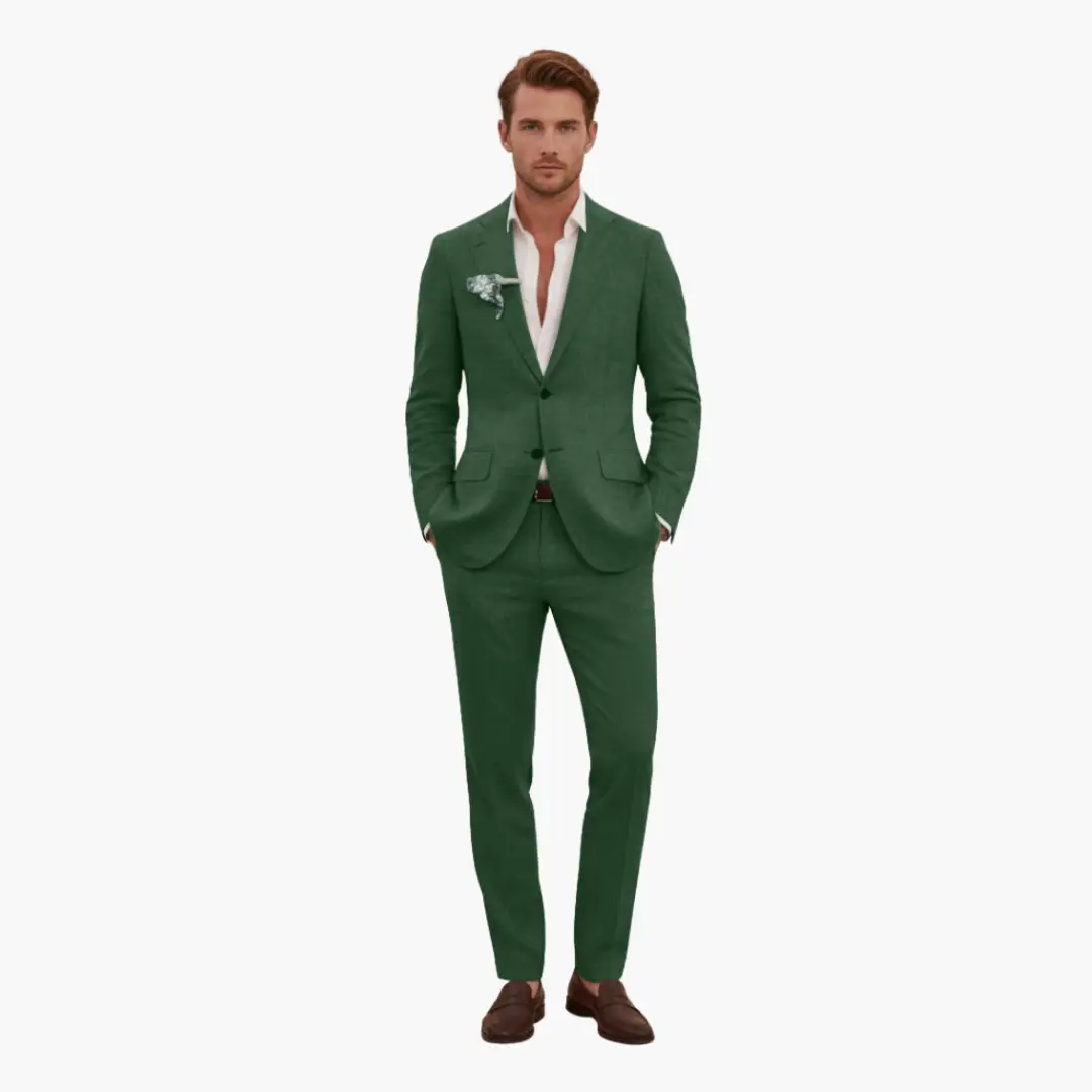 Dante | Traje para hombre con solapa y cierre de botones
