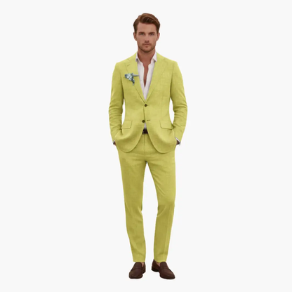 Dante | Traje para hombre con solapa y cierre de botones