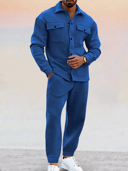 Eduardo | Conjunto casual de invierno para hombre de dos piezas moderno