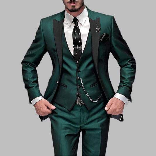 Diego | Men's three-piece formal wedding suit