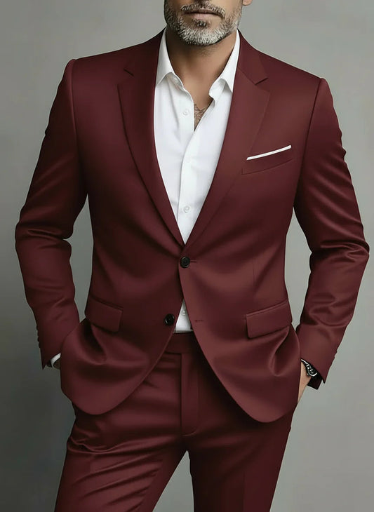 Bruno | Traje elegante de primavera para hombre de corte entallado