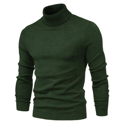 Elvario | Jersey de invierno clásico con cuello alto para hombre