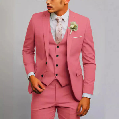 Elio | Traje para hombre de tres piezas con chaleco