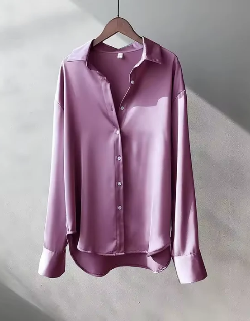 Lorenae | Blusa para mujer con botones y diseño elegante de manga larga