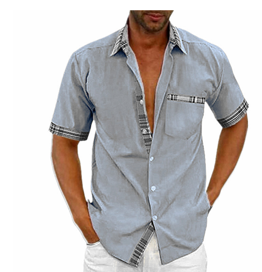 Francis | Chemise chic à manches courtes pour homme