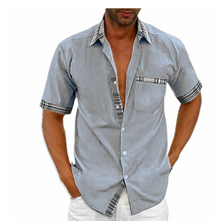 Francis | Chemise chic à manches courtes pour homme