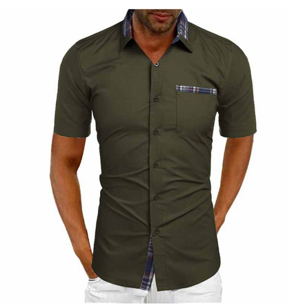Francis | Chemise chic à manches courtes pour homme