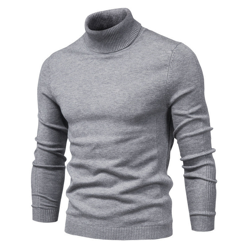 Elvario | Jersey de invierno clásico con cuello alto para hombre