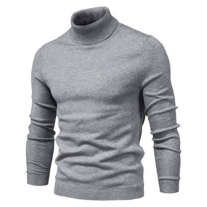 Elvario | Jersey de invierno clásico con cuello alto para hombre