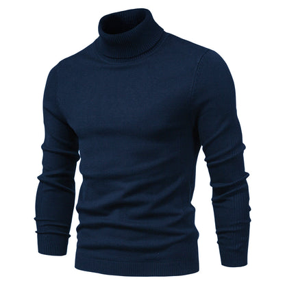 Elvario | Jersey de invierno clásico con cuello alto para hombre