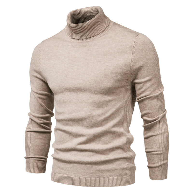 Elvario | Jersey de invierno clásico con cuello alto para hombre
