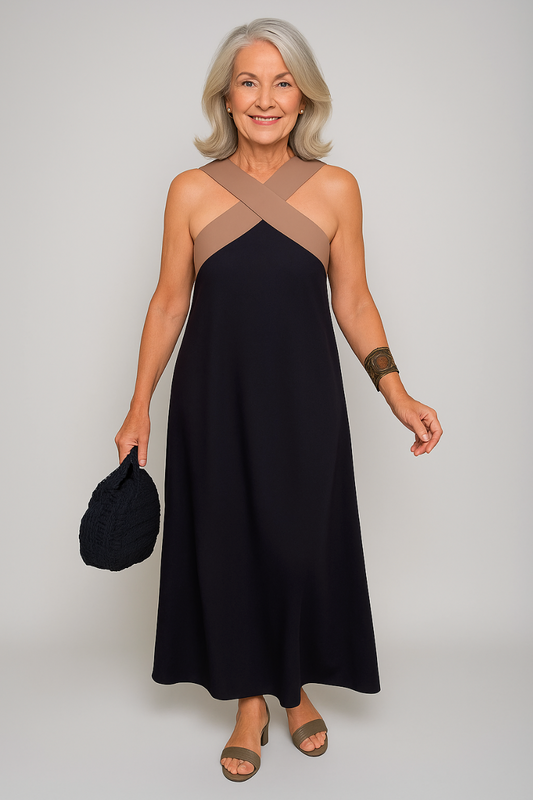 Fabiola | Robe maxi élégante d'été pour femme