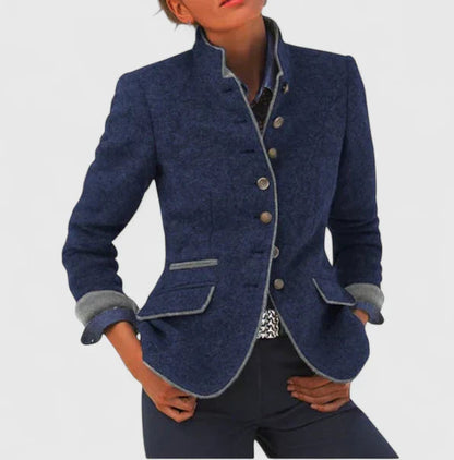 Helena | Chaqueta formal para mujer con tapeta de botones