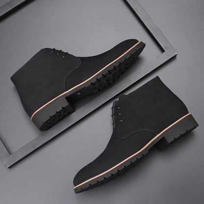 Fideliano | Botas casuales de invierno tipo chukka para hombre