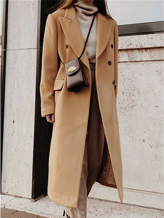 Mariona | Abrigo trench elegante de invierno para mujer