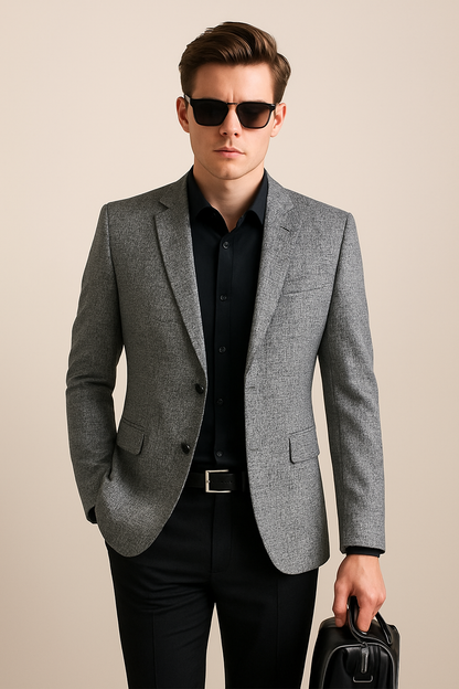 Noah | Blazer elegante de primavera para hombre de corte entallado