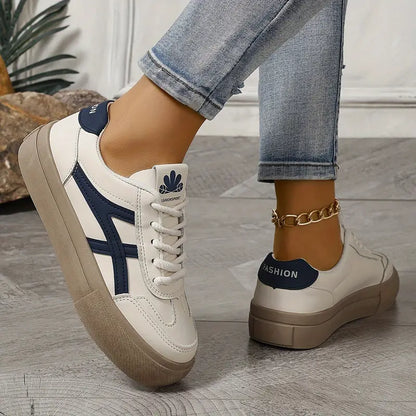Claudia | Zapatillas ortopédicas con cordones y suela gruesa