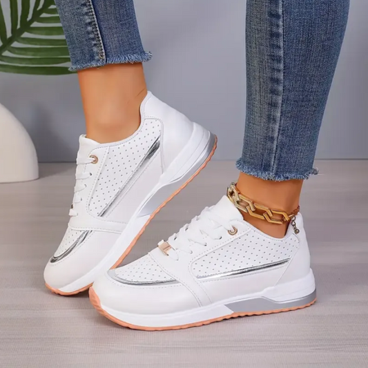 Odelia | Zapatillas deportivas casuales de mujer con cordones | Modernas