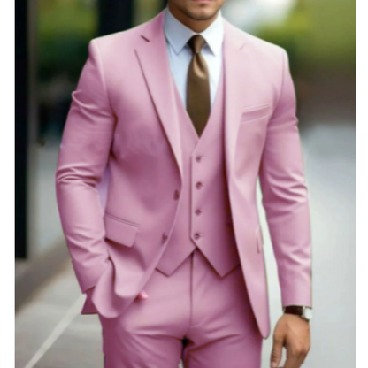 Gregorio | Traje de tres piezas para hombre con chaleco y chaqueta de corte slim | Formal