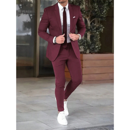 Gael | Traje para hombre de dos piezas con blazer recto
